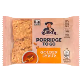 Quaker Porridge To Go Golden Syrup Batonik owsiany 55 g