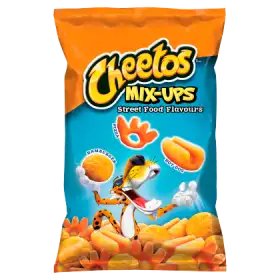 Cheetos Mix-Ups Street Food Flavours Mieszanka chrupek kukurydzianych 130 g