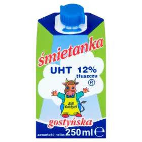 SM Gostyń Śmietanka gostyńska 12% 250 ml