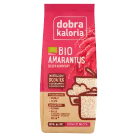 Dobra Kaloria Bio amarantus ekspandowany 120 g
