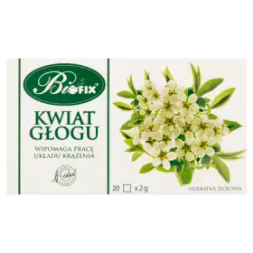 Bifix Herbatka ziołowa kwiat głogu 40 g (20 x 2 g)