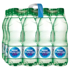 Nestlé Pure Life Woda źródlana gazowana 12 x 0,5 l