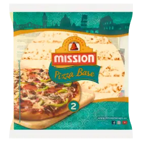 Mission Podkład do pizzy pszenny 230 g (2 sztuki)