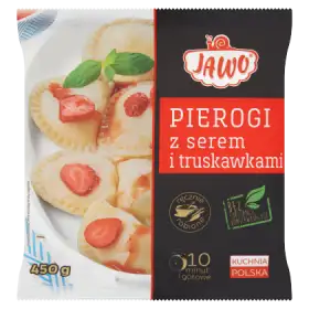Jawo Pierogi z serem i truskawkami 450 g