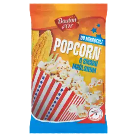 Popcorn do mikrofali o smaku maślanym