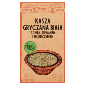 Dania Babci Zosi Kasza gryczana z dynią szpinakiem i słonecznikiem 250 g (2 x 125 g)