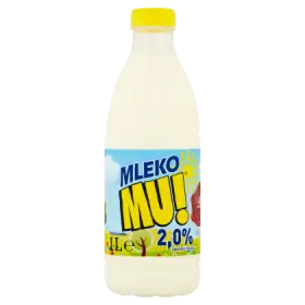 Mu! Mleko 2,0% 1 l