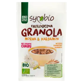 Symbio Granola morwa & kardamon ekologiczna 50 g