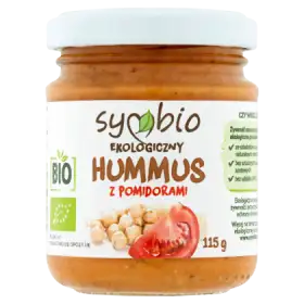 Symbio Hummus z pomidorami ekologiczny 115 g