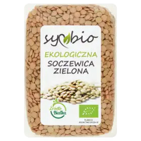 Symbio Soczewica zielona ekologiczna 340 g