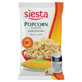 Siesta Popcorn solony do mikrofalówki 90 g