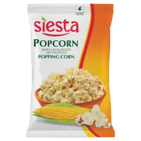Siesta Popcorn ziarno kukurydzy do prażenia 150 g