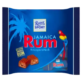 Ritter Sport Jamaica Rum Czekolada mleczna 200 g (12 sztuk)