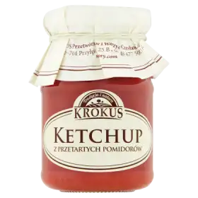 Krokus Ketchup z przetartych pomidorów 180 g