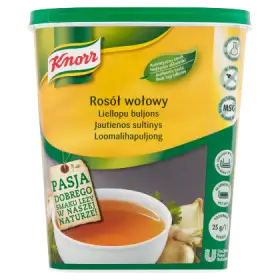 Knorr Rosół wołowy 0,9 kg
