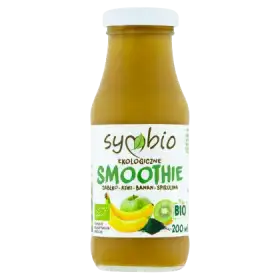 Symbio Ekologiczne smoothie jabłko-kiwi-banan-spirulina 200 ml