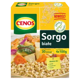 Cenos Sorgo białe 400 g (4 x 100 g)