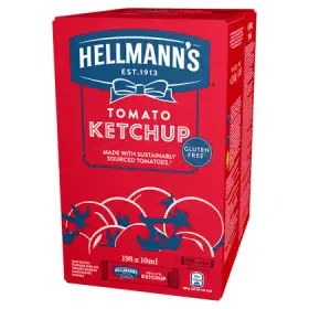 Hellmann's Ketchup pomidorowy 1,98 l (198 x 10 ml)