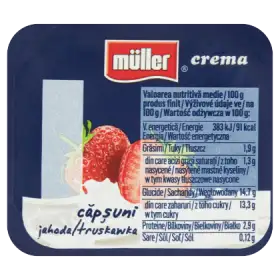 Müller Crema Jogurt truskawka 125 g