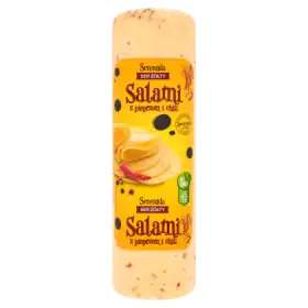 Serenada Ser żółty Salami z pieprzem i chili
