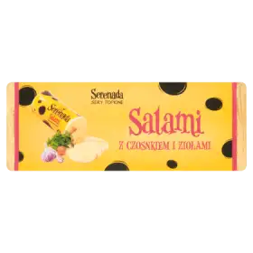 Serenada Ser topiony Salami z czosnkiem i ziołami 100 g