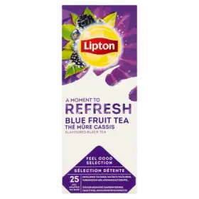 Lipton Herbata czarna o smaku owoców jagodowych 40 g (25 x 1,6 g)