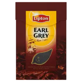 Lipton Earl Grey Herbata czarna aromatyzowana liściasta 100 g