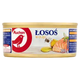 Auchan Łosoś w oleju 150 g