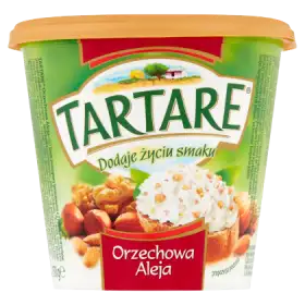 Tartare Orzechowa Aleja Serek twarogowy z orzechami 150 g