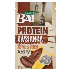 Bakalland Ba! Protein Owsianka kawa & banan 47 g