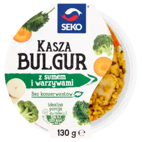 Seko Kasza bulgur z sumem i warzywami 130 g