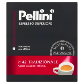 Pellini Espresso Superiore No. 42 Tradizionale Kawa mielona 2 x 250 g