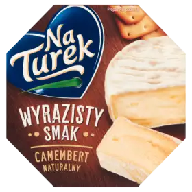 NaTurek Camembert naturalny wyrazisty smak 120 g