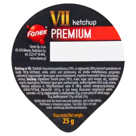 Fanex VII Ketchup premium 25 g