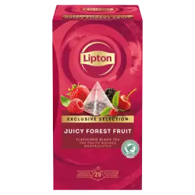 Lipton Herbata czarna aromatyzowana o smaku owoców leśnych 42,5 g (25 x 1,7 g)
