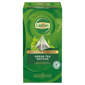 Lipton Herbata zielona z herbatą Matcha 37,5 g (25 x 1,5 g)
