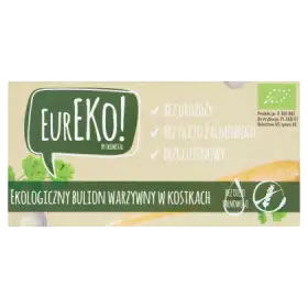 EurEko Bulion warzywny w kostkach 100 g (10 sztuk)