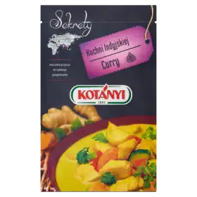 Kotányi Sekrety Kuchni Indyjskiej Curry Mieszanka przypraw 20 g