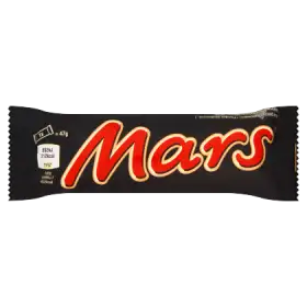 Mars Baton z nugatowym nadzieniem oblany karmelem i czekoladą 47 g