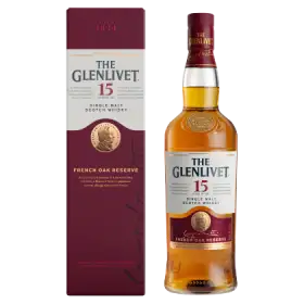 The Glenlivet 15 Years of Age Single Malt Scotch Whisky 700 ml