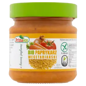 Primaeco Bio paprykarz wegetariański z kaszą jaglaną 160 g