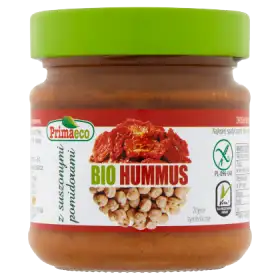 Primaeco Bio Hummus z suszonymi pomidorami 160 g
