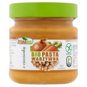 Primaeco Bio pasta warzywna z cieciorką 160 g