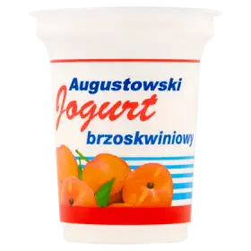 Mlekpol Jogurt Augustowski brzoskwiniowy 350 g