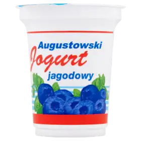 Mlekpol Jogurt Augustowski jagodowy 350 g