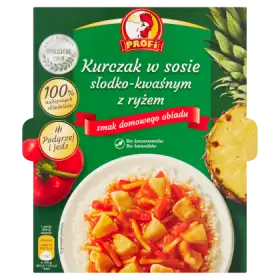 Profi Kurczak w sosie słodko-kwaśnym z ryżem 300 g