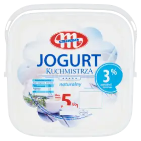 Mlekovita Jogurt Kuchmistrza naturalny 5 kg