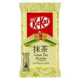KitKat Green Tea Matcha Paluszek waflowy w białej czekoladzie 41,5 g