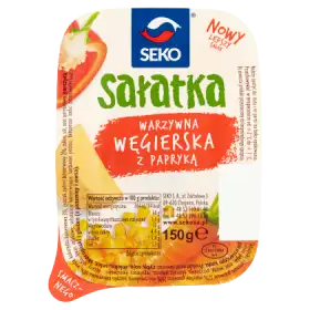 SEKO Sałatka warzywna węgierska z papryką 150 g