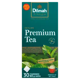 Dilmah Ceylon Premium Tea Klasyczna czarna herbata 60 g (30 x 2 g)